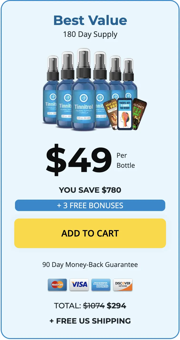 Tinnitrol price 6 bottle